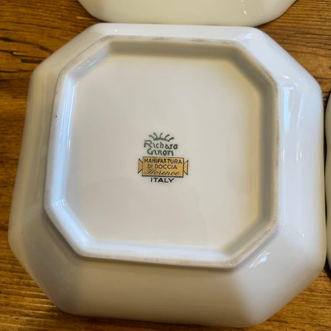 キャットマンリチャードジノリRichard Ginori バラローズ柄4枚