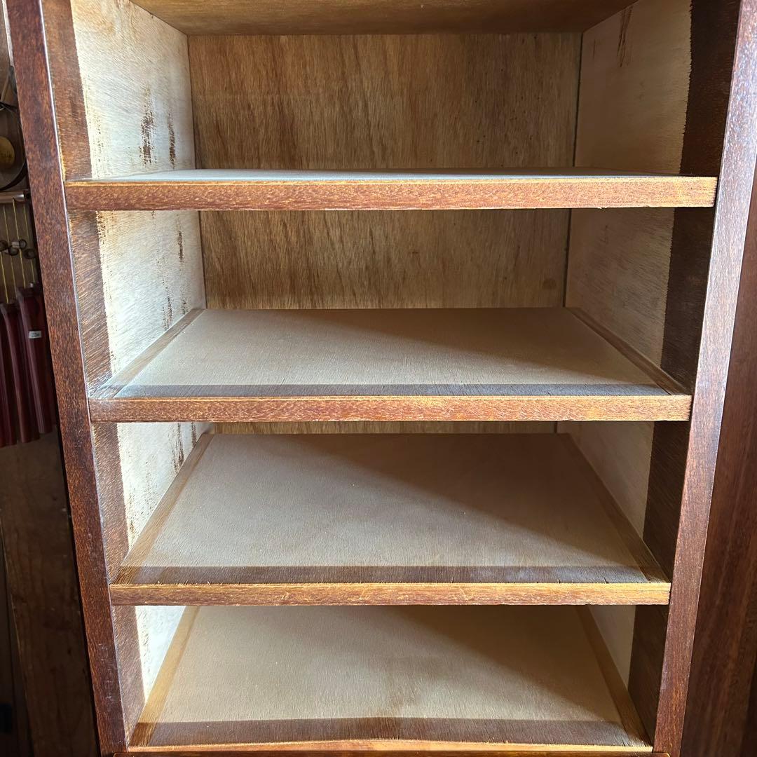 【美品】 猫脚 8段 チェスト