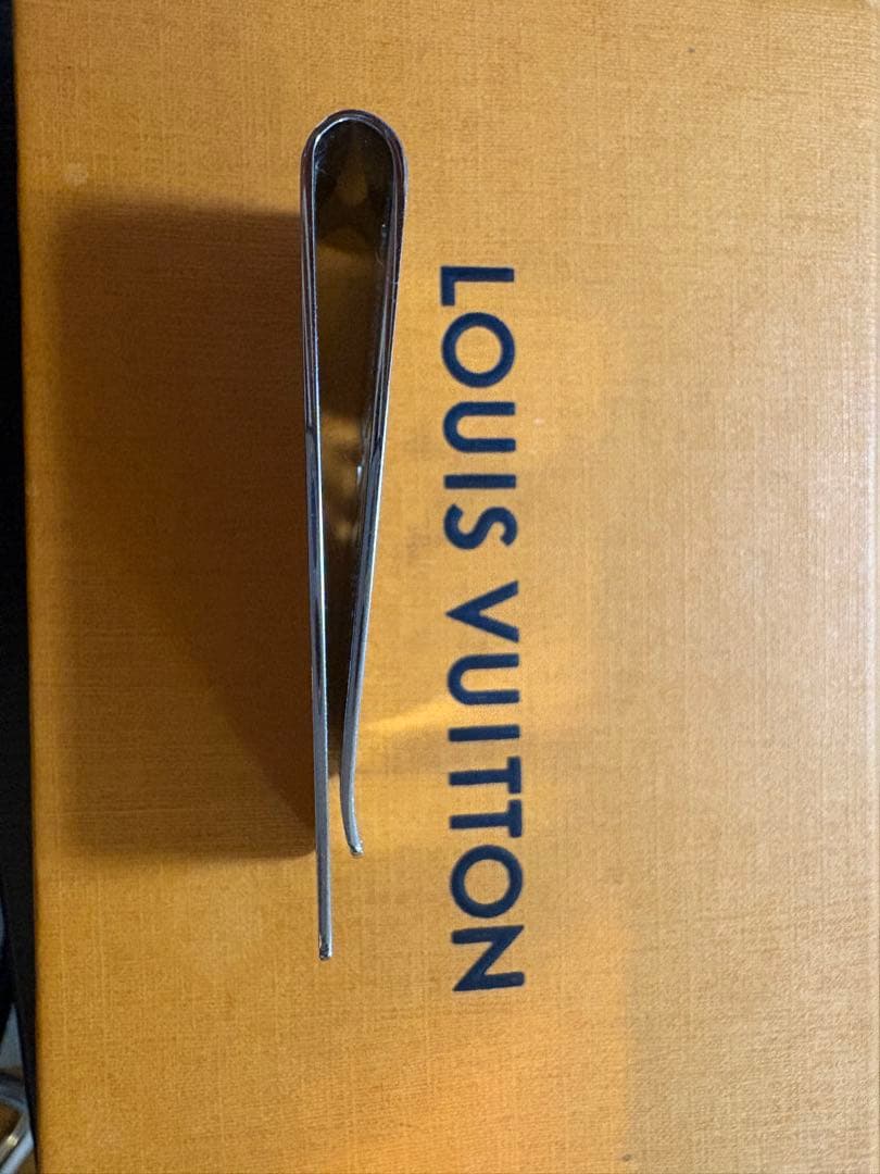 ルイヴィトン M65041 ビルクリップ シャンゼリゼ マネークリップ　箱付き