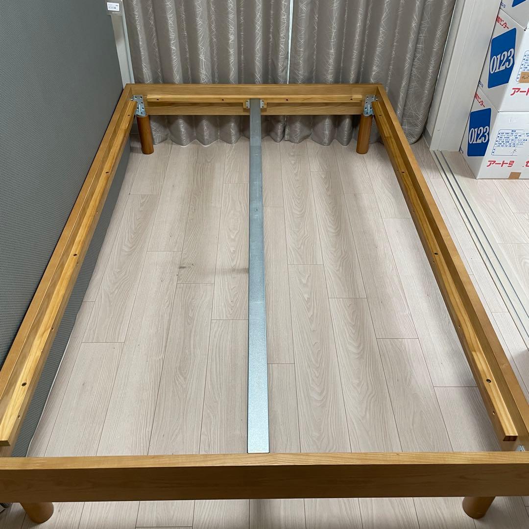 【1点限り】美品 コアラマットレス アーバンベッドフレーム セミダブル 工具不要