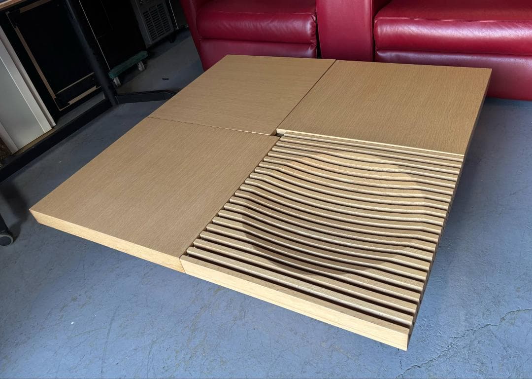 最高級 CONDE HOUSEロースライドテーブル 120cm Used