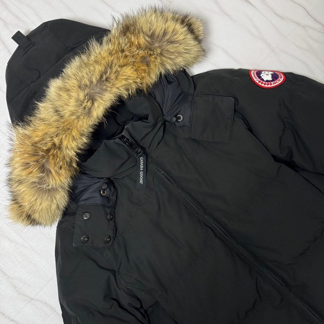 美品✨L相当 カナダグース チェルシーパーカー 3way ダウンジャケット 黒