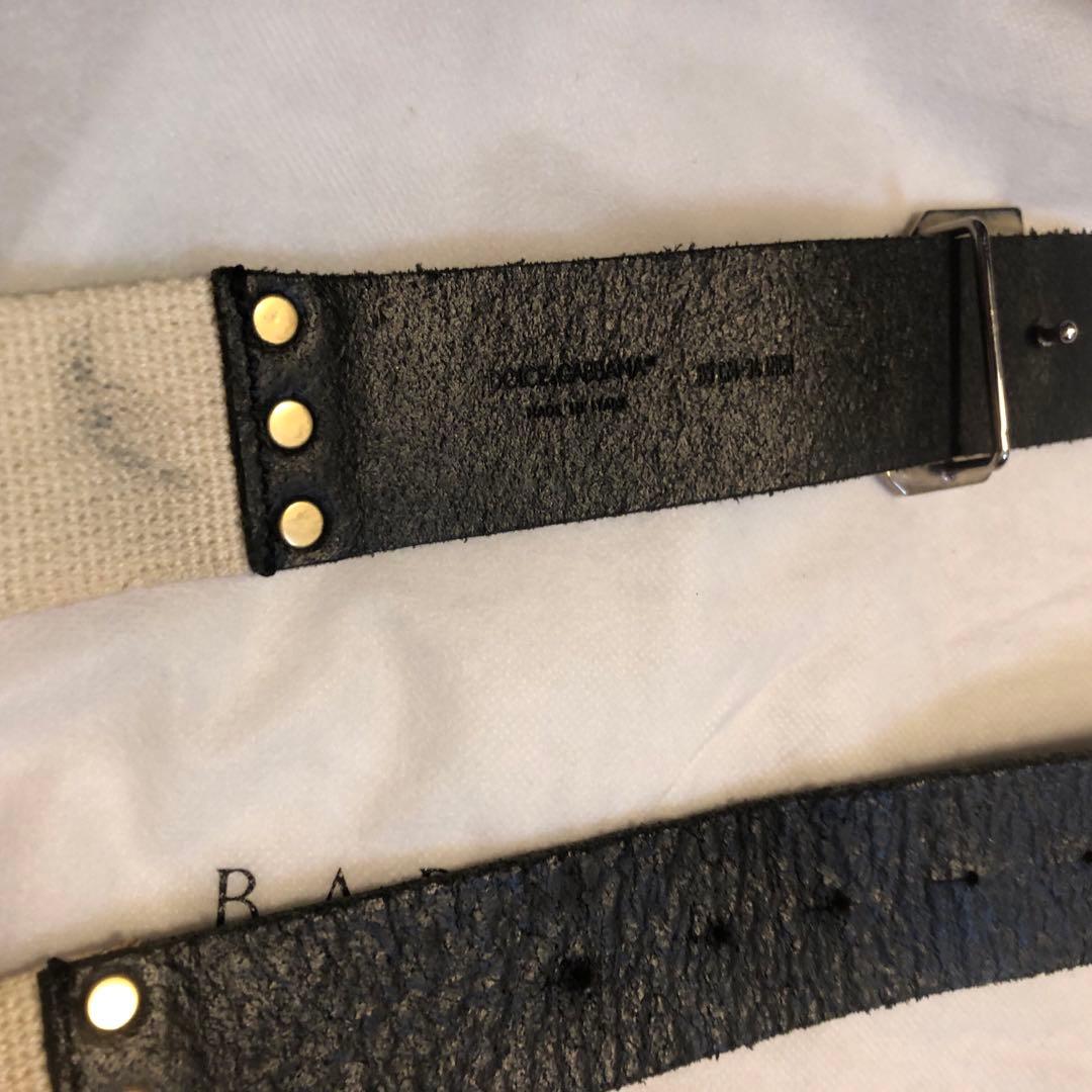HalTeN10　DOLCE & GABBANA BELT 2点おまとめ