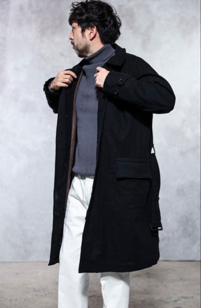 ジャケット・アウター ACVM COTTON FLANNEL MOTORCYCLE COAT 40