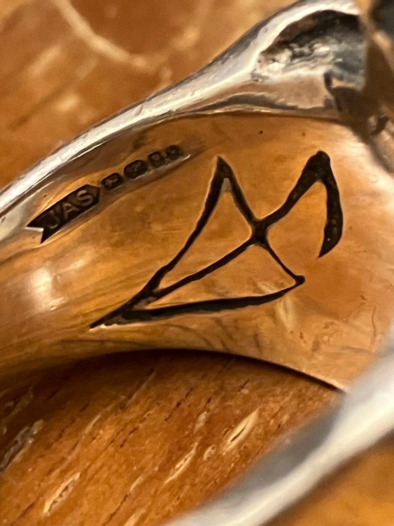 Crazy Pig Designs スカルリング(22号)