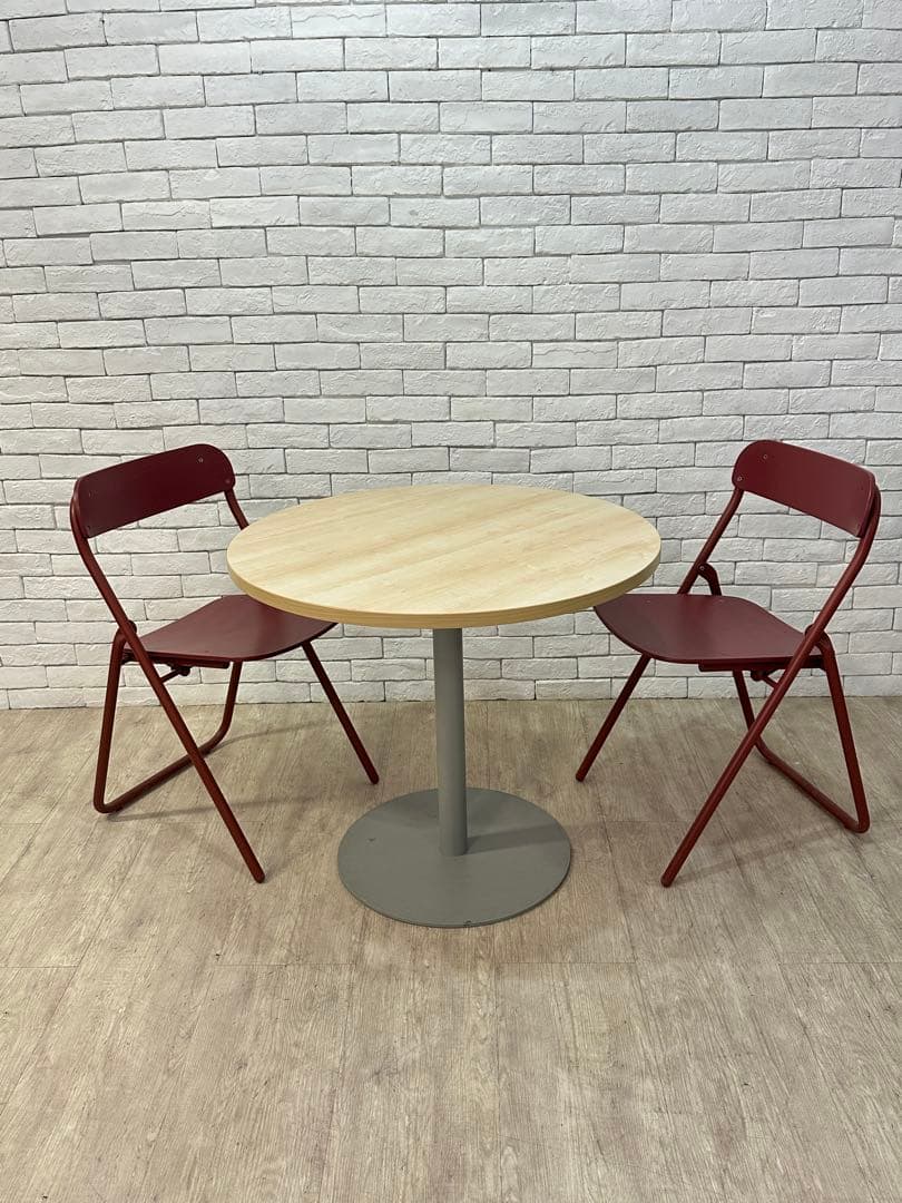 【東京都内23区配送無料】ラウンド　テーブル　直径80cm カフェ　円卓