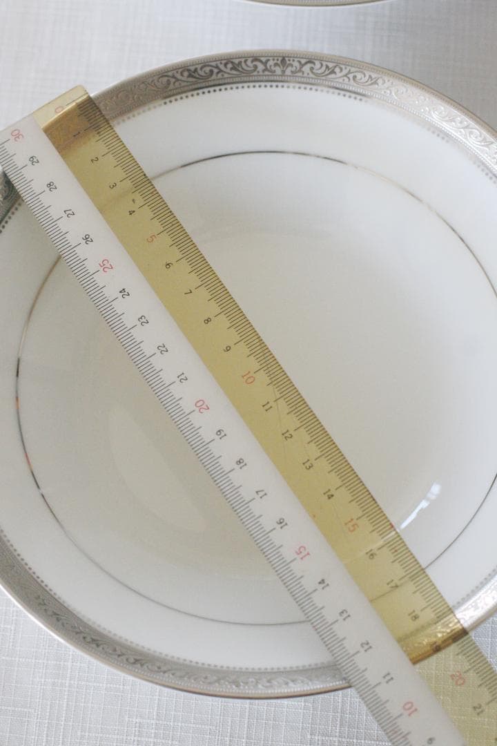 ８枚セット　ノリタケ　Noritake　スープ皿 ボウル　深皿　プラチナライン