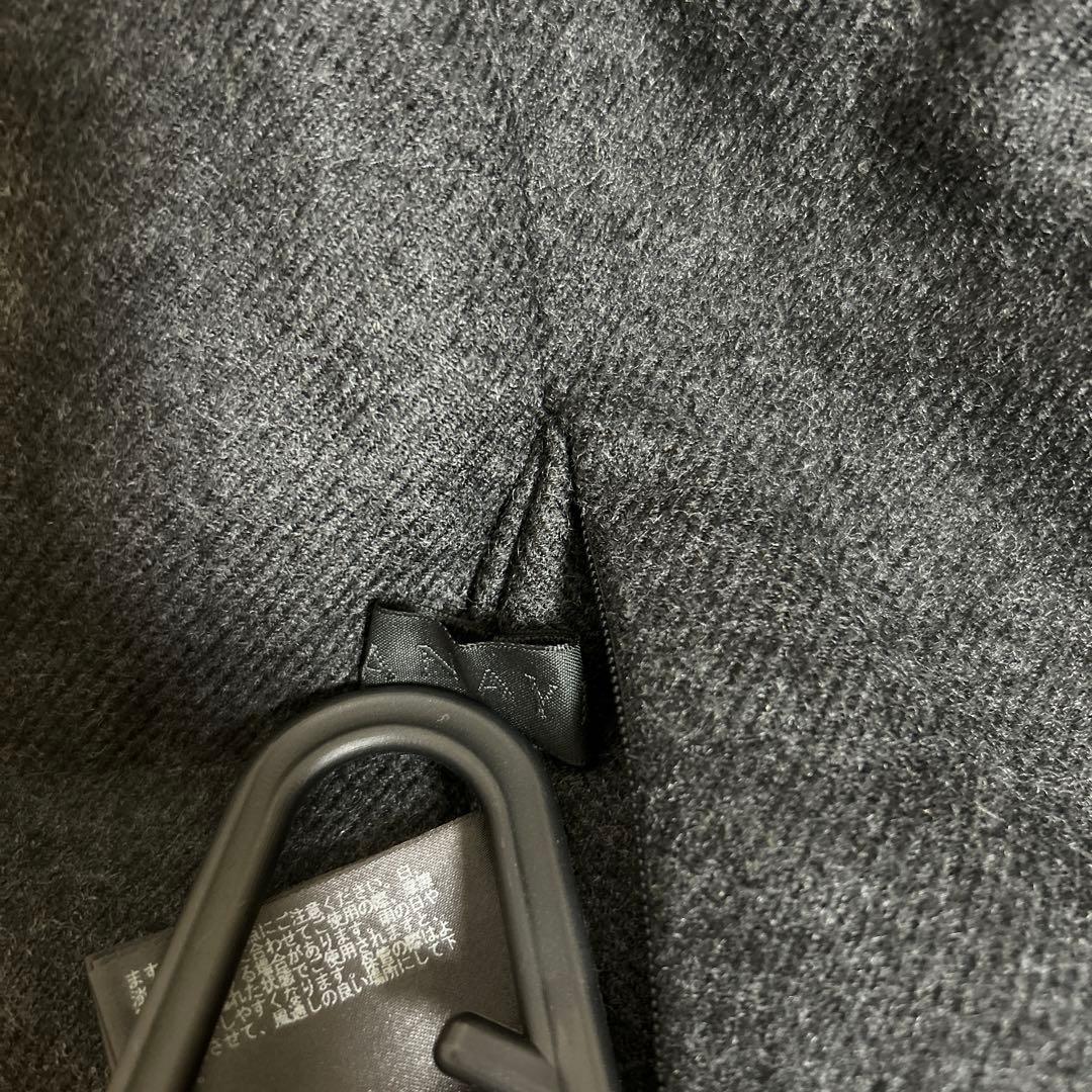 ANAYI アナイ　フォックスファー　ダウンベスト　リバーシブル　紺　38