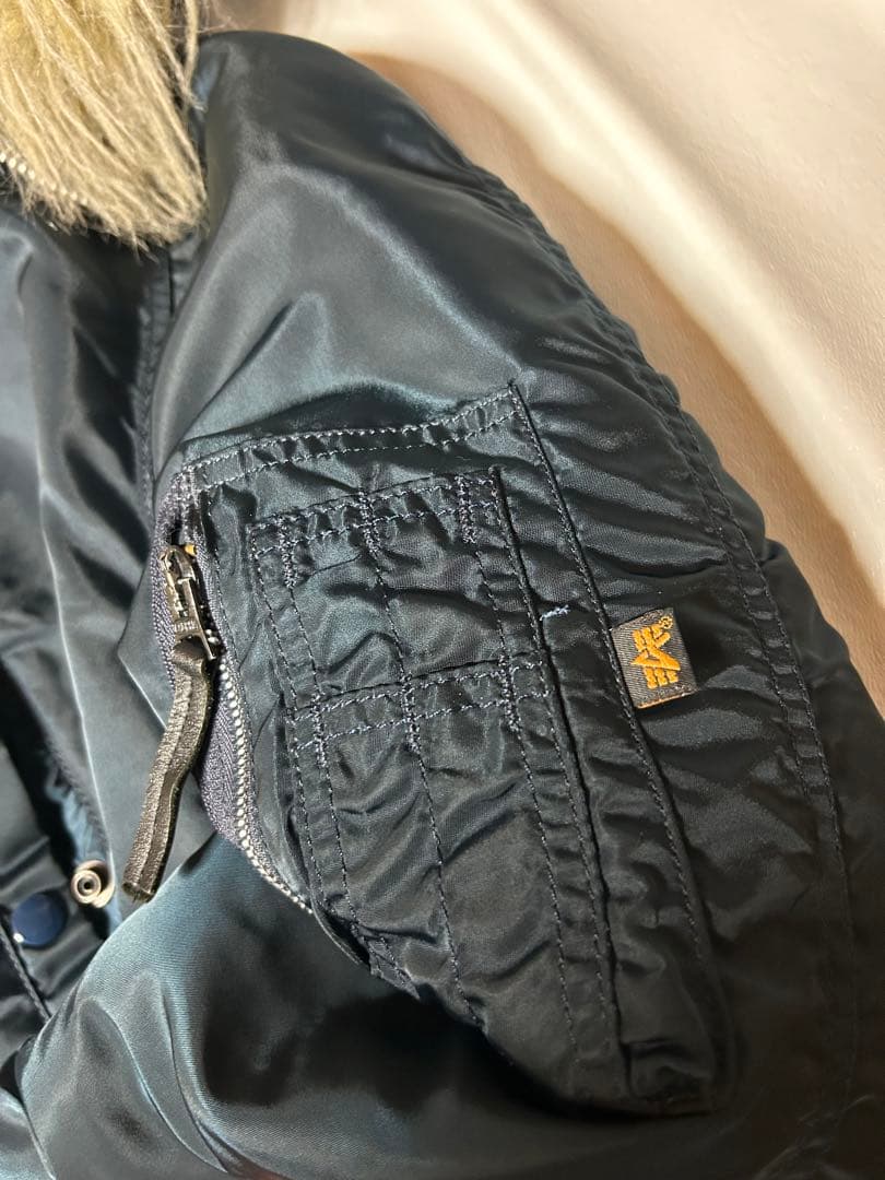 90s アメリカ製 アルファalpha N2-B フライトジャケット N2B M