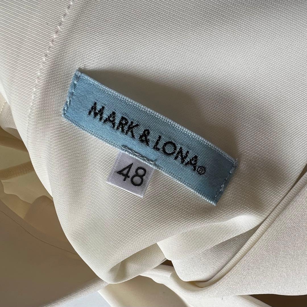 MARK&LONA マークアンドロナ　現行　セットアップ　メンズ　白　48 L