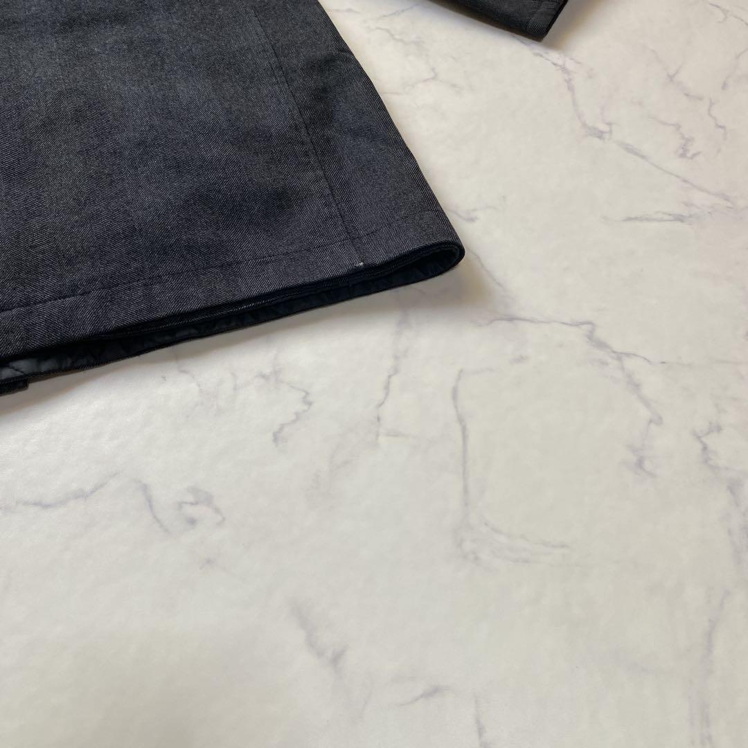 マッキントッシュ ステンカラーコート リバーシブル ウール キルティング 40