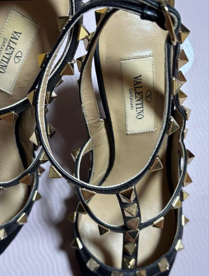 VALENTINO ロックスタッズパンプス 36
