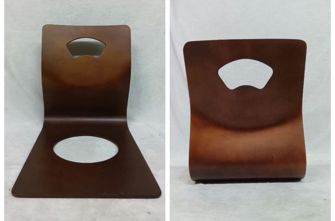 ニトリ　木製座椅子　6脚セット　曲げ座椅子　和座椅子 旅館　和室　こたつ　居酒屋