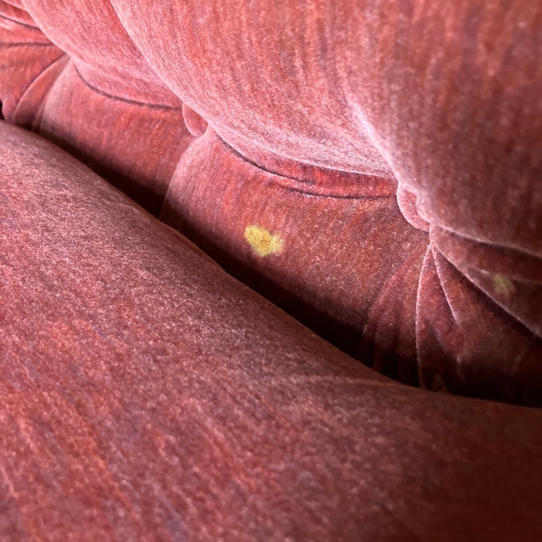 アンティーク　一人掛けソファ　ヴィンテージ レトロ　ピンク