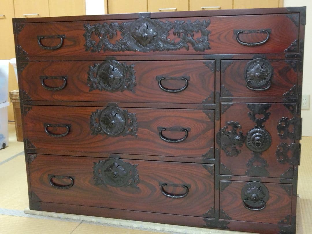 欅産業　仙台箪笥　野郎箪笥118×45×87センチ