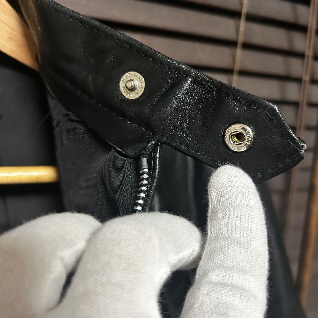 【デッドストック】BUCO ブコ　革ジャン　シングルライダース　ヴィンテージ40