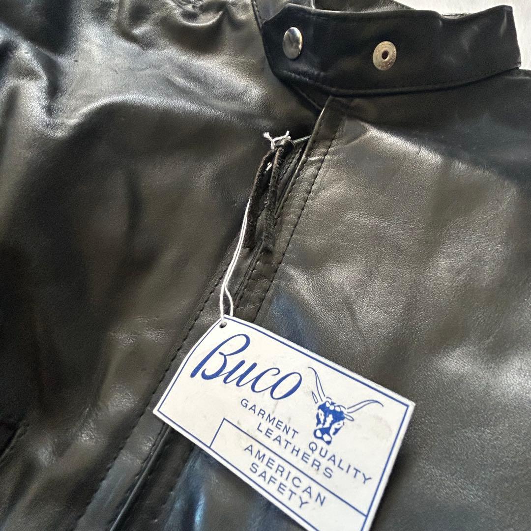 【デッドストック】BUCO ブコ　革ジャン　シングルライダース　ヴィンテージ40