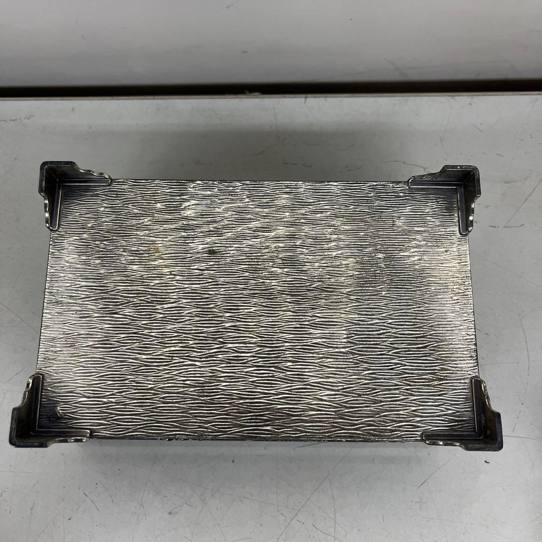 古い　タバコ　煙草　煙草入れ　喫煙具　昭和初期　ジュエリー　BOX 鳥図