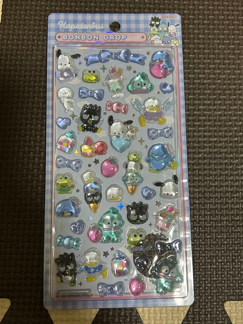【新品・正規品】ボンボンドロップシール　サンリオ　5種類セット