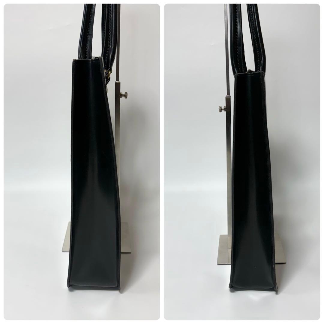 グレンロイヤル　2ハンドル　トートバッグ　ビジネスバッグ　ブライドルレザー　黒