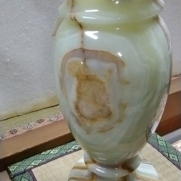 天然石　花瓶　置物　送料無料