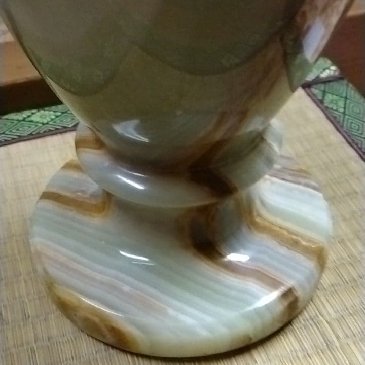 天然石　花瓶　置物　送料無料