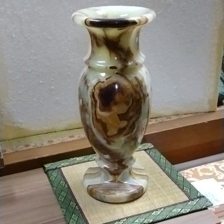 天然石　花瓶　置物　送料無料