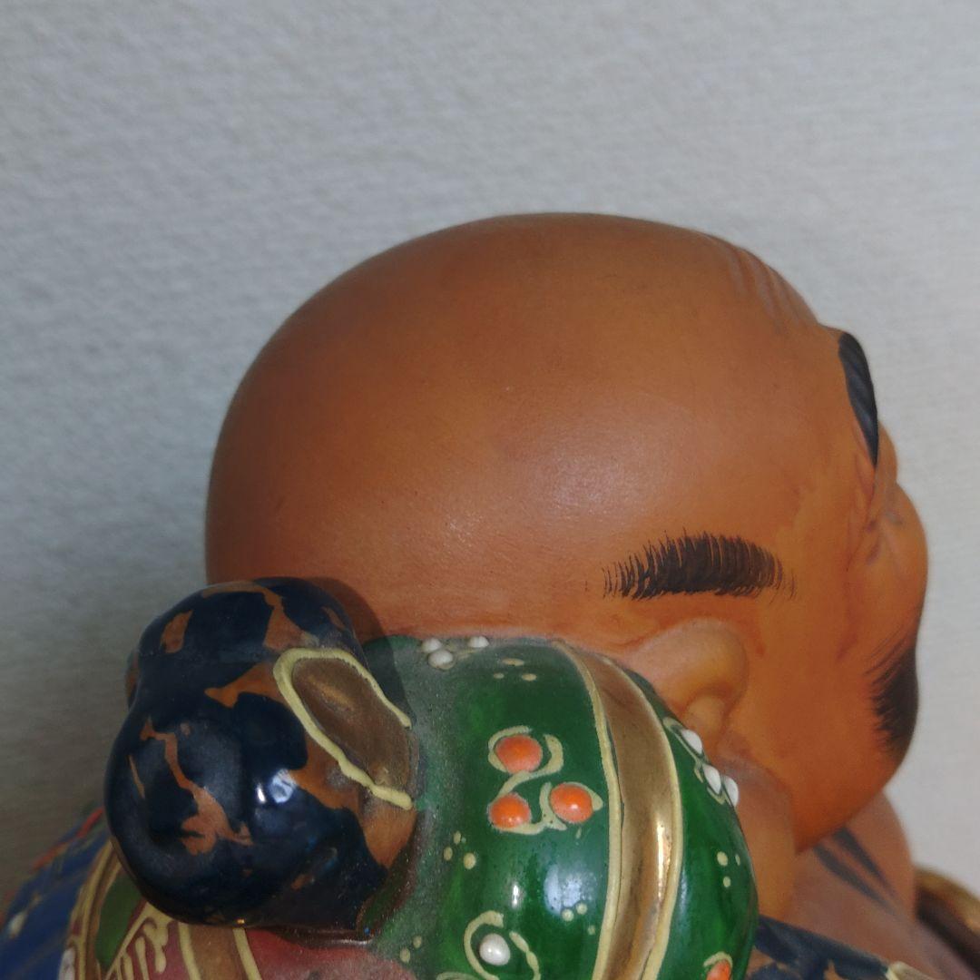 布袋様　陶器製　福の神　置物　工芸品　七福神　オブジェ