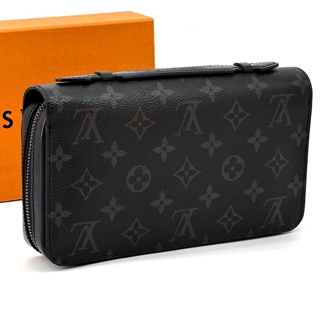 大人気 大容量 ルイヴィトン モノグラム エクリプス ジッピーXL カード16枚