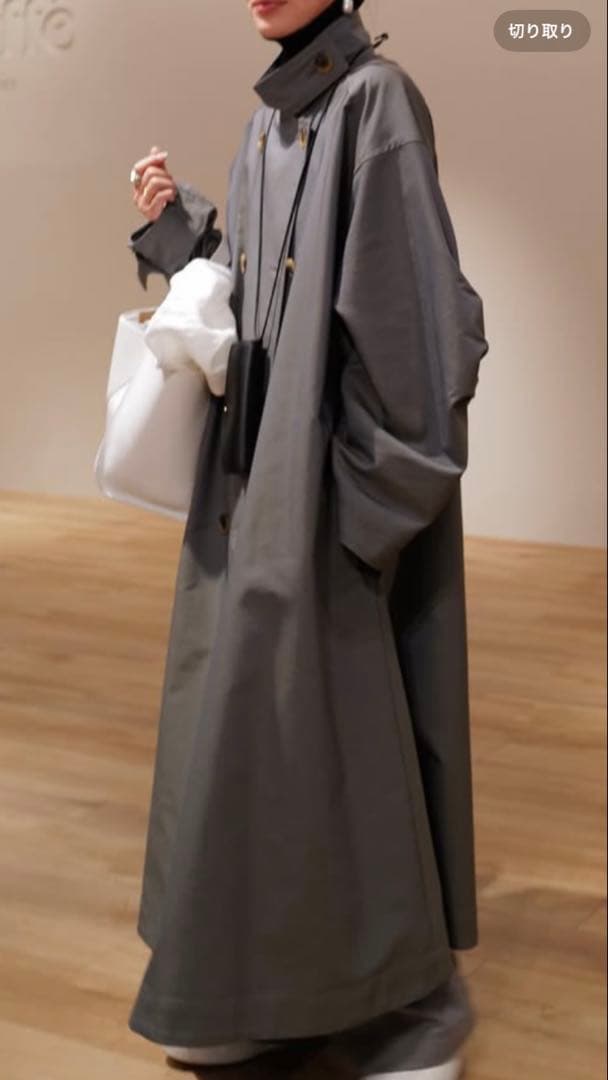 ハル　今週限定値下げ　etretokyo スタンドカラーロングコート