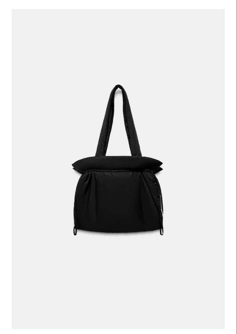 ZARA 撥水・防風フード付きショートダウンジャケット