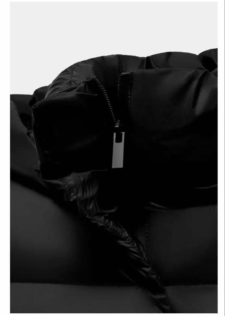 ZARA 撥水・防風フード付きショートダウンジャケット