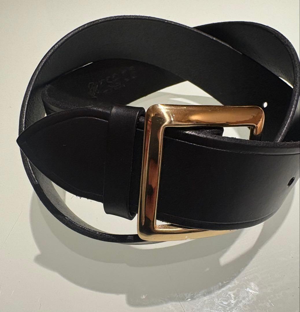 【デッド】 ソウルス（Solesu）レザーベルト☆ブラック☆アメリカ製☆W34