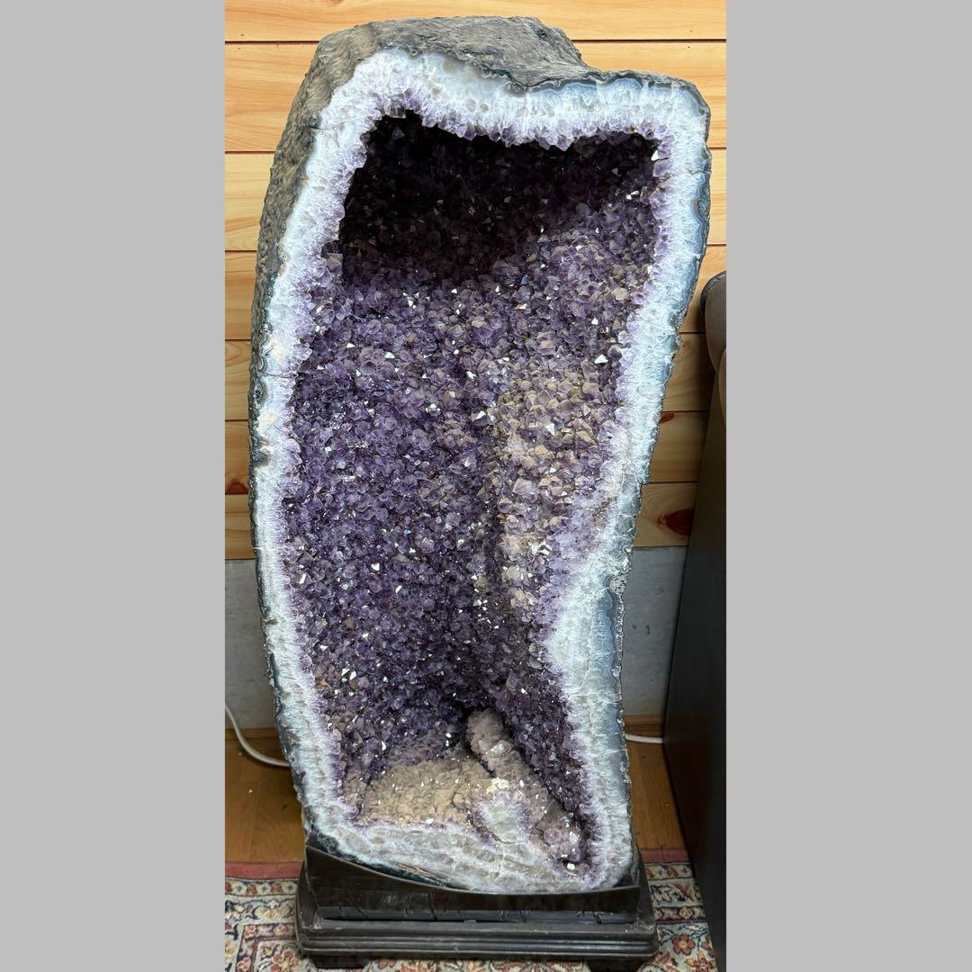 アメジストドーム 置物 高約100cm　（2月末まで）