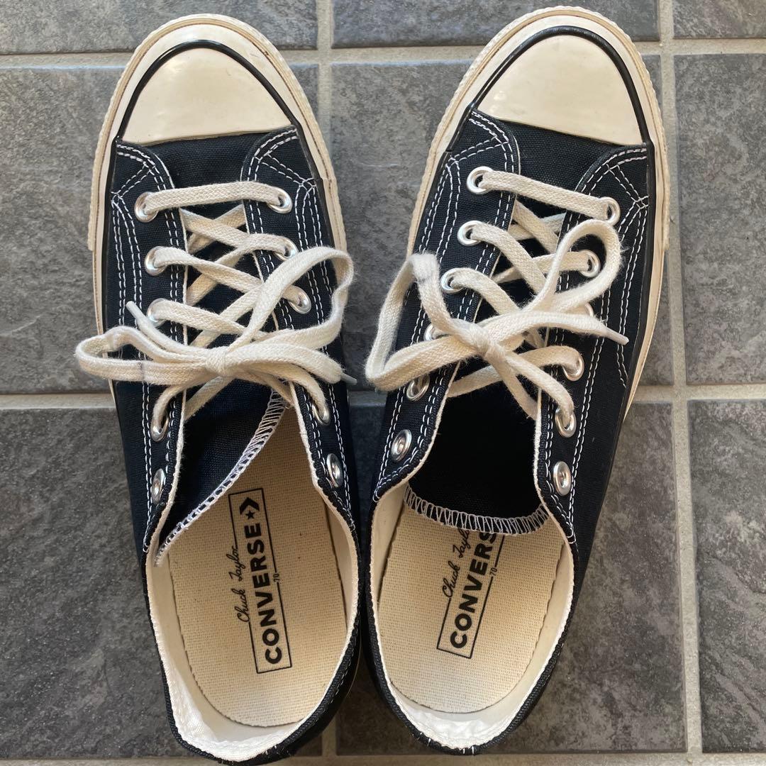 日本未発売❗️チャックテイラーコンバース　ct70 ブラック　最終値下げ早い者勝ち