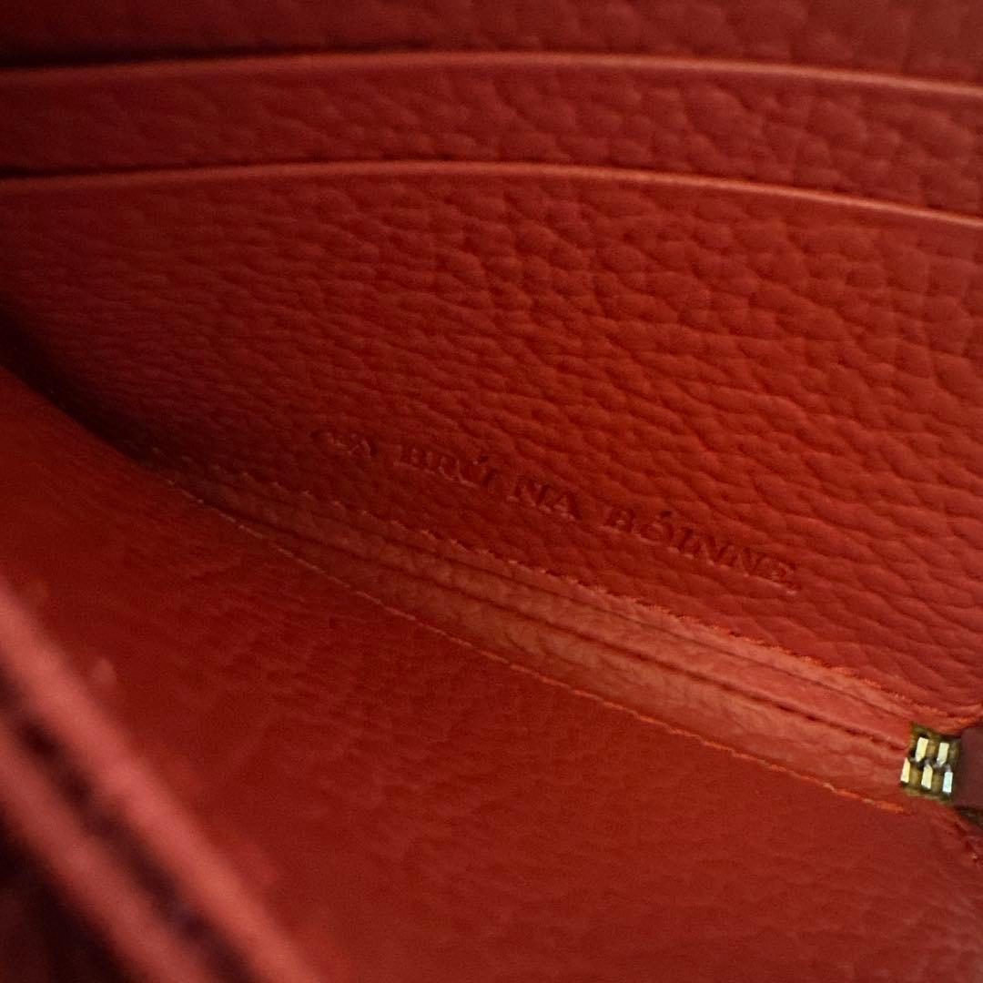 ブルーナボイン　クロコダイル　スモールウォレット　イエロー　新品