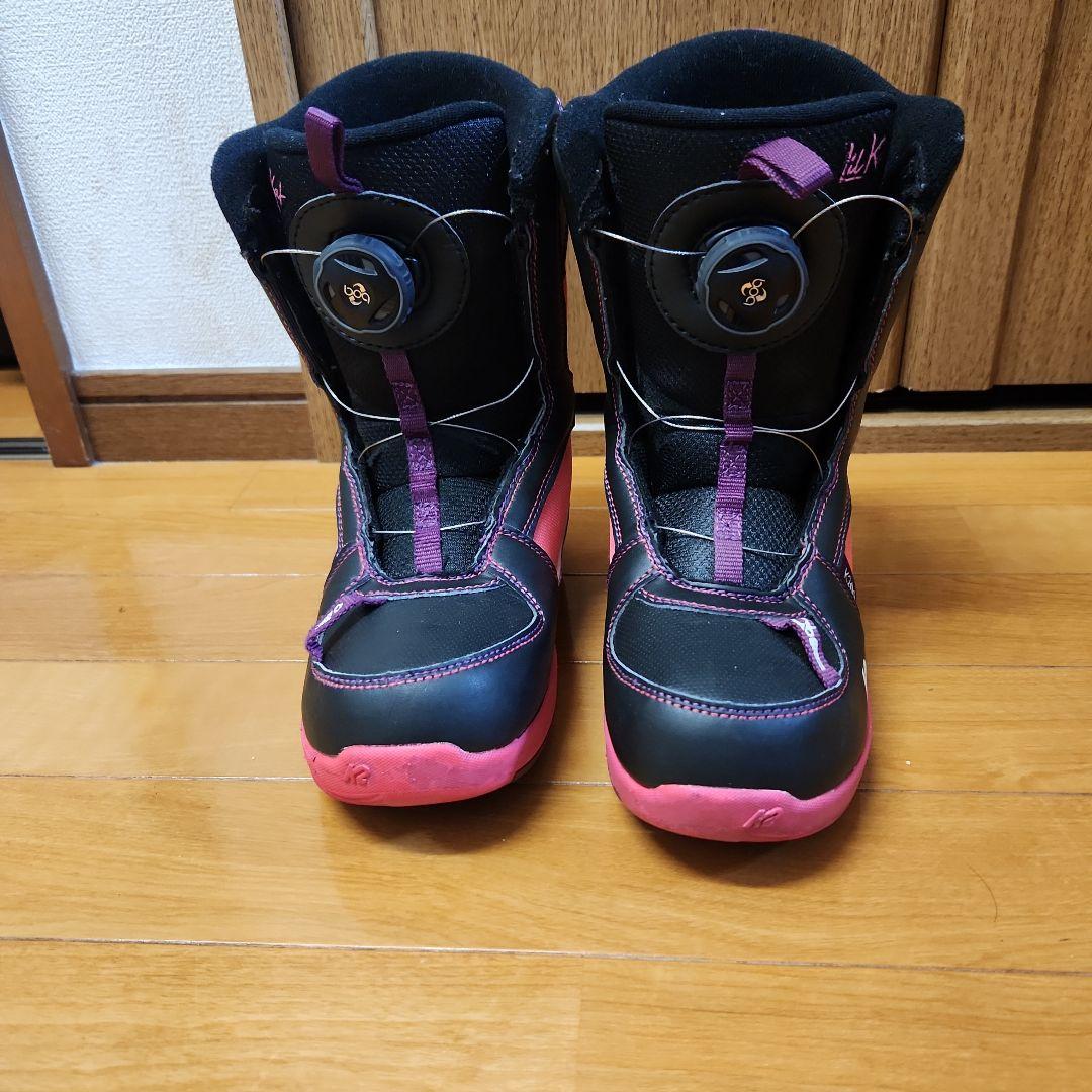 K2 .LIL.KAT.キッズスノーボードブーツ.Boa.22.0cm
