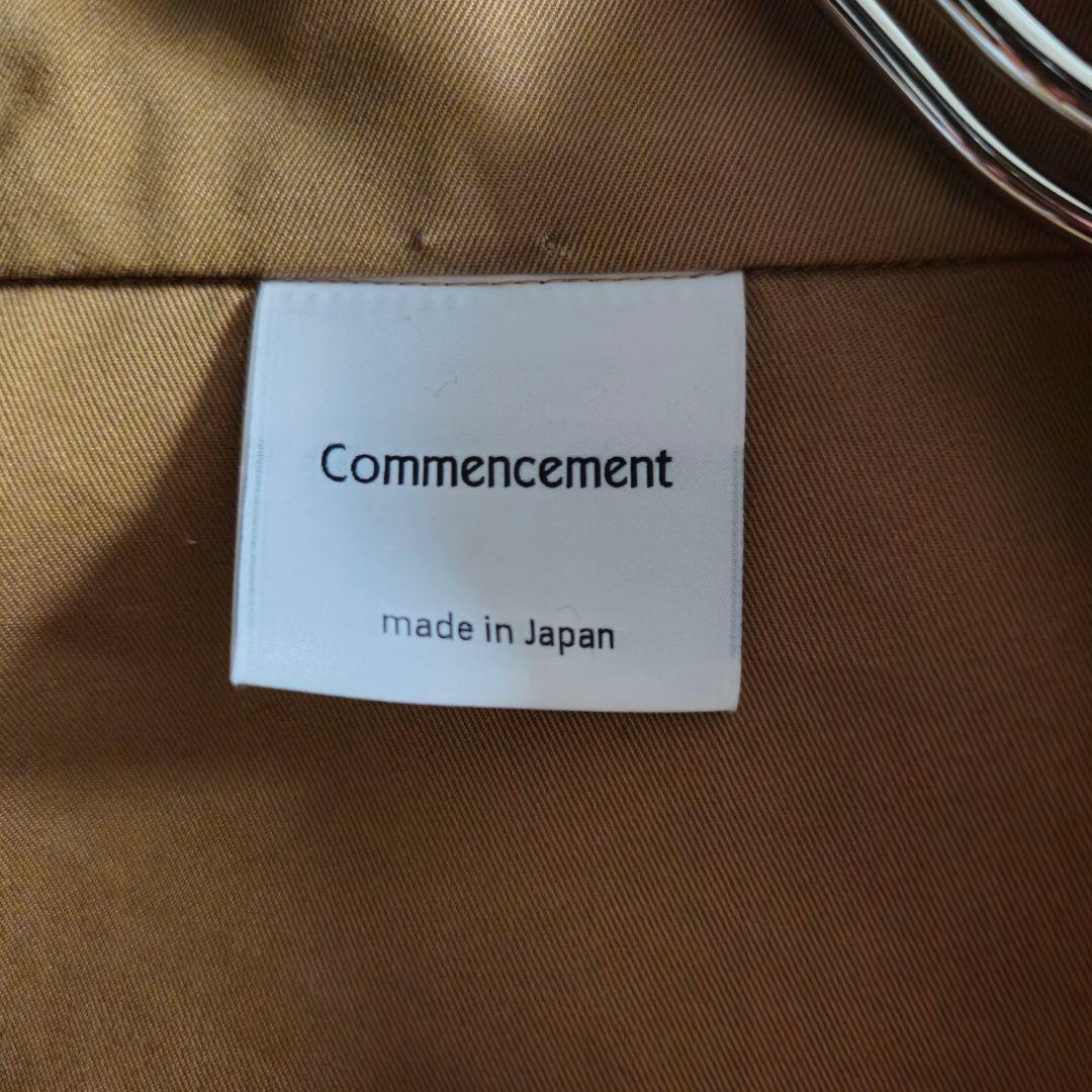 Commencement　コメンスメント　 ベージュ コート フリーサイズ