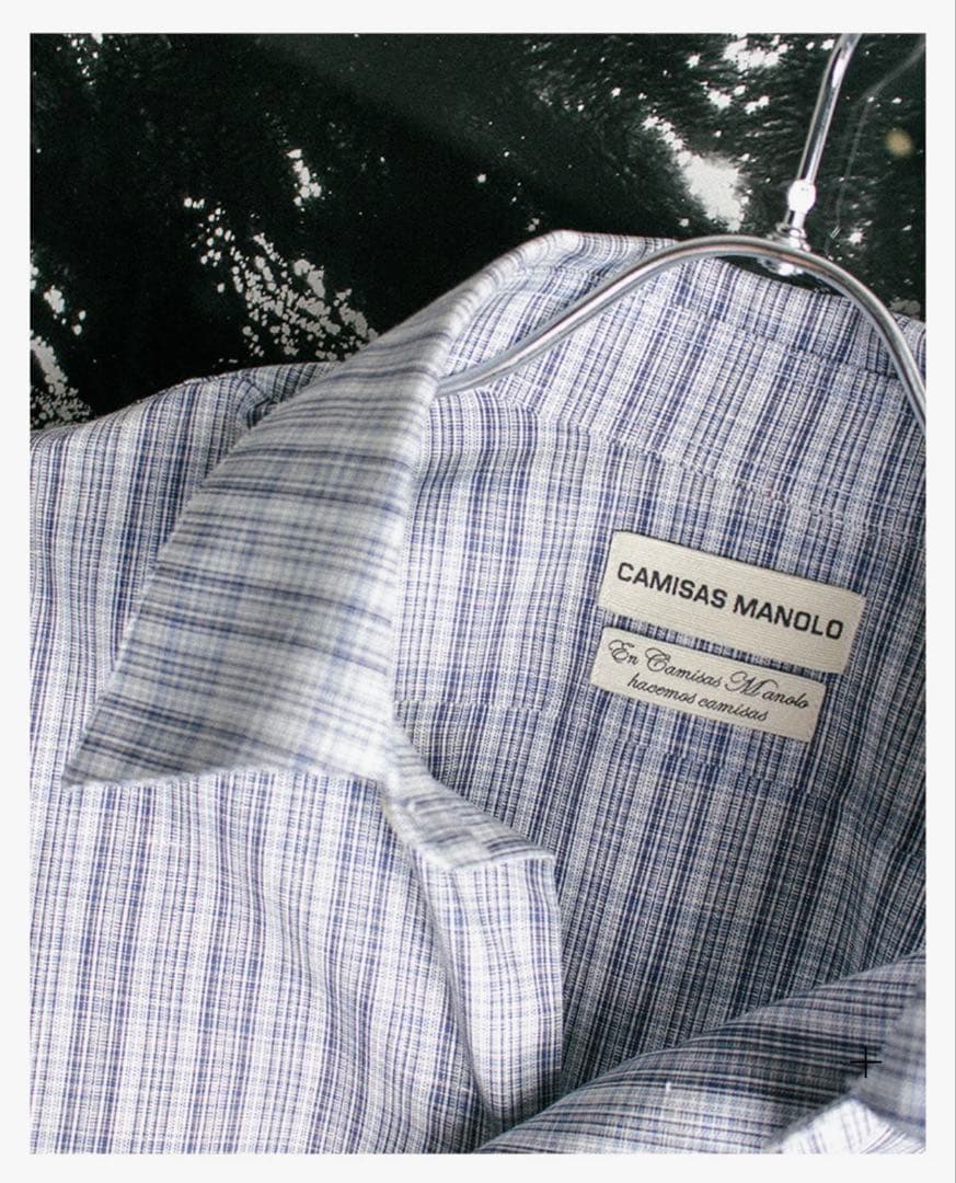 【新品同様】 Camisas manolo 25SS NORMAL SHIRT