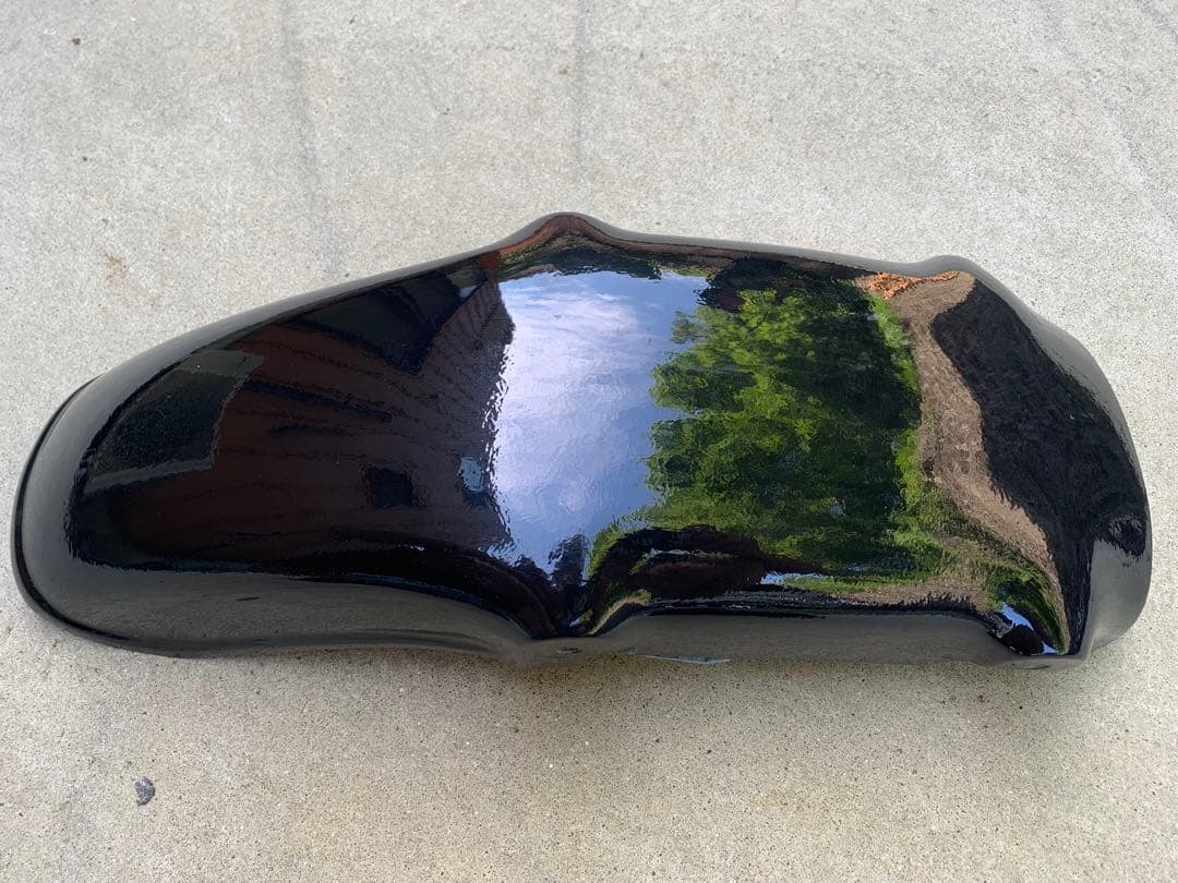 SR400 SR500 リアSTDショートフェンダー FRP 2%er