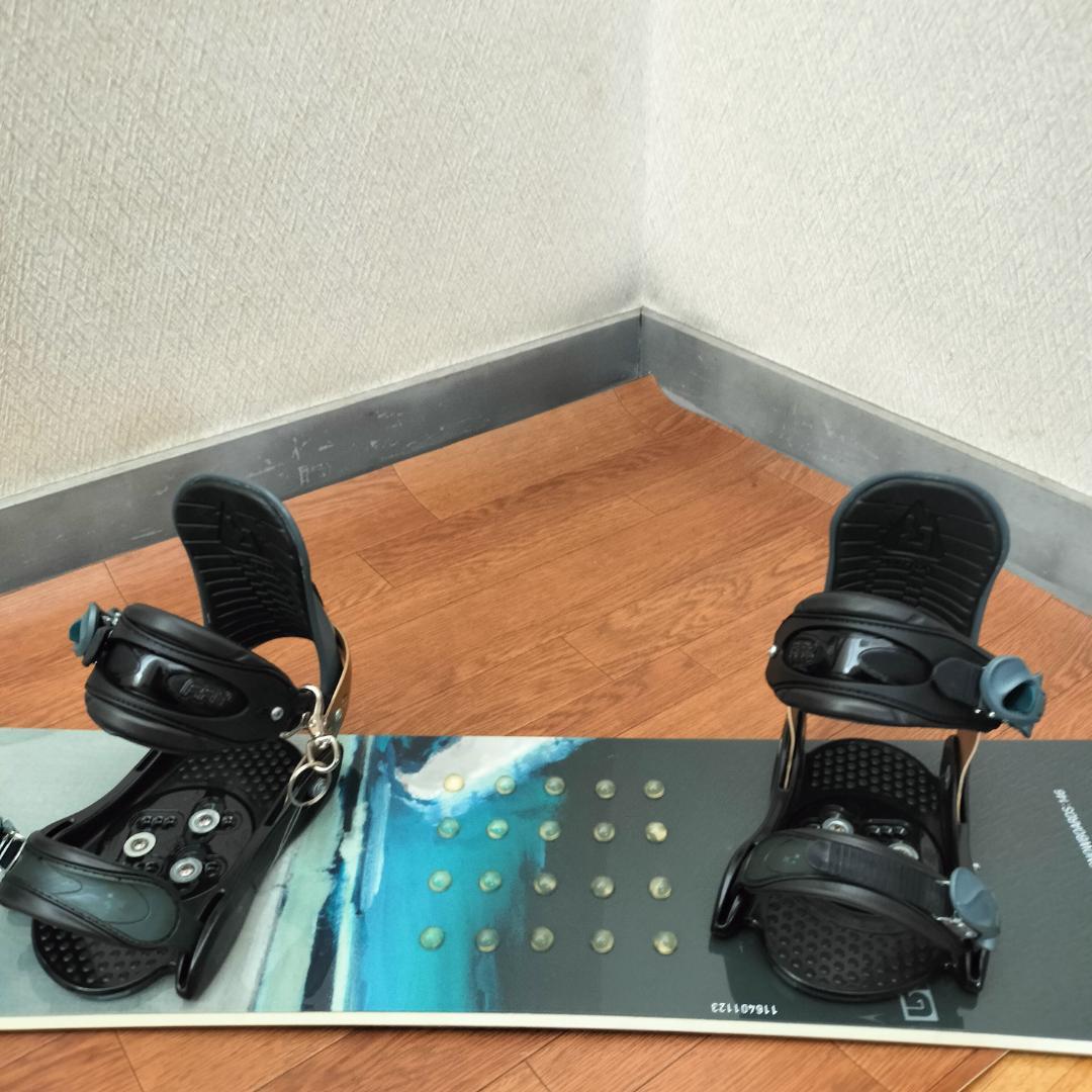 BURTON INDIE 146cm スノーボード 2点セット