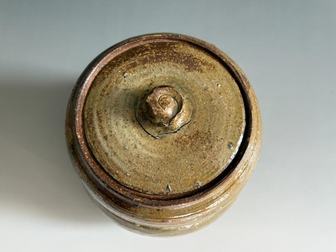 11代長岡空権　楽山焼　水指　茶道具