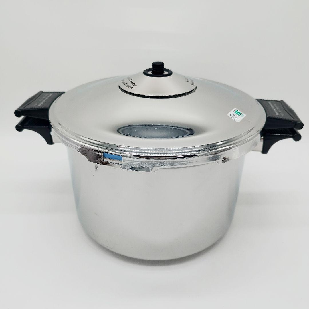 【美品】ビタクラフト　スーパー圧力鍋　両手鍋　No.0606　IH対応