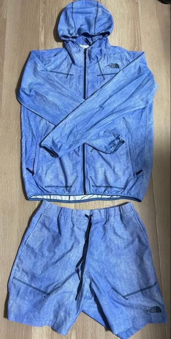 THE NORTH FACE ベントメッシュ ランニング上下セット メンズ M
