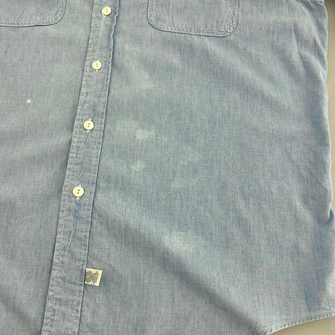 90s USA製 Polo Ralph Lauren シャンブレーシャツ XL