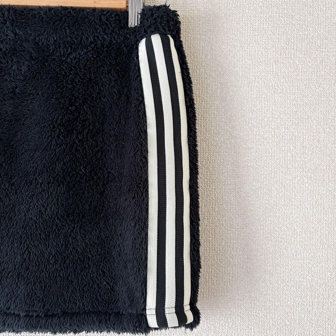 【美品】adidas ボアフリース セットアップ 上下 2点セット ゴルフ 黒