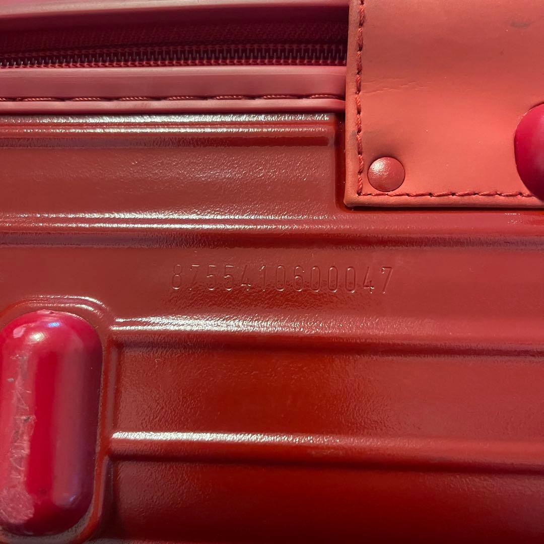 リモワ　キャリーケース　4輪　サルサ　875.54　レッド