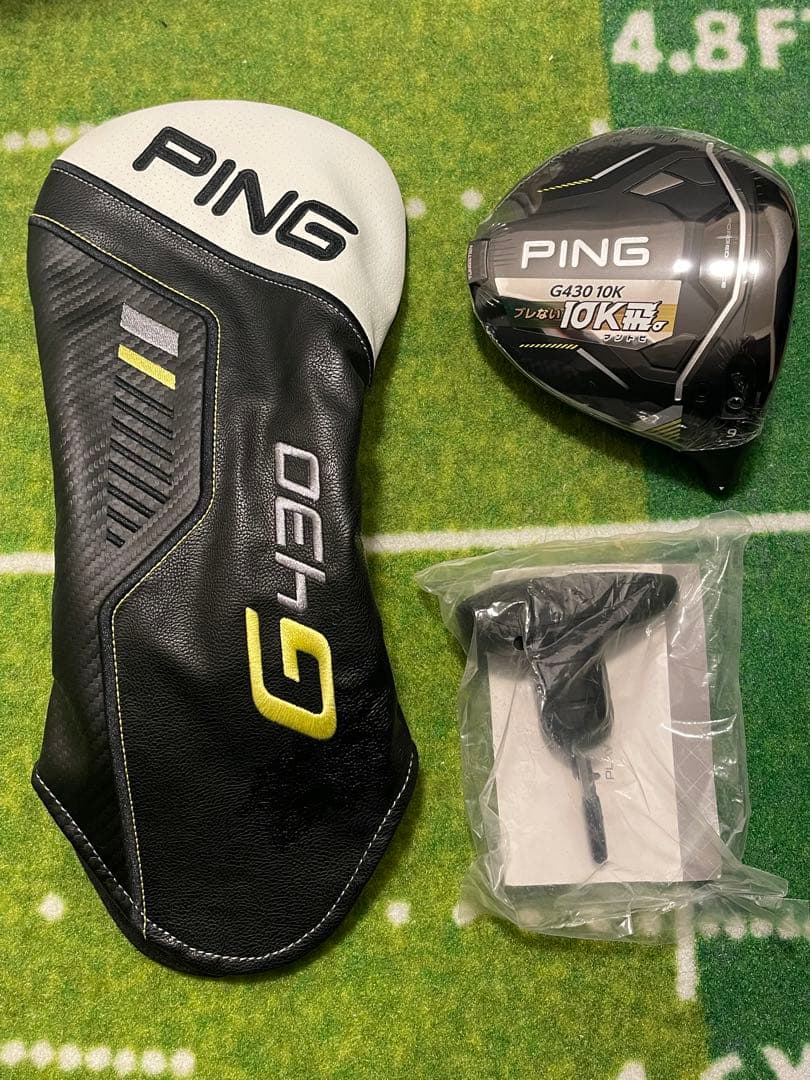 ドライバーヘッド: G430 MAX 10k 9度　ping