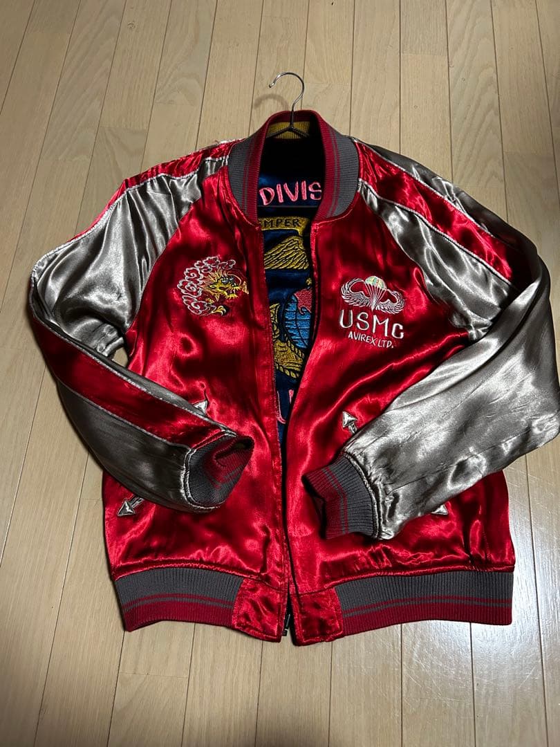 AVIREX USMC スカジャン 6th Division刺繍