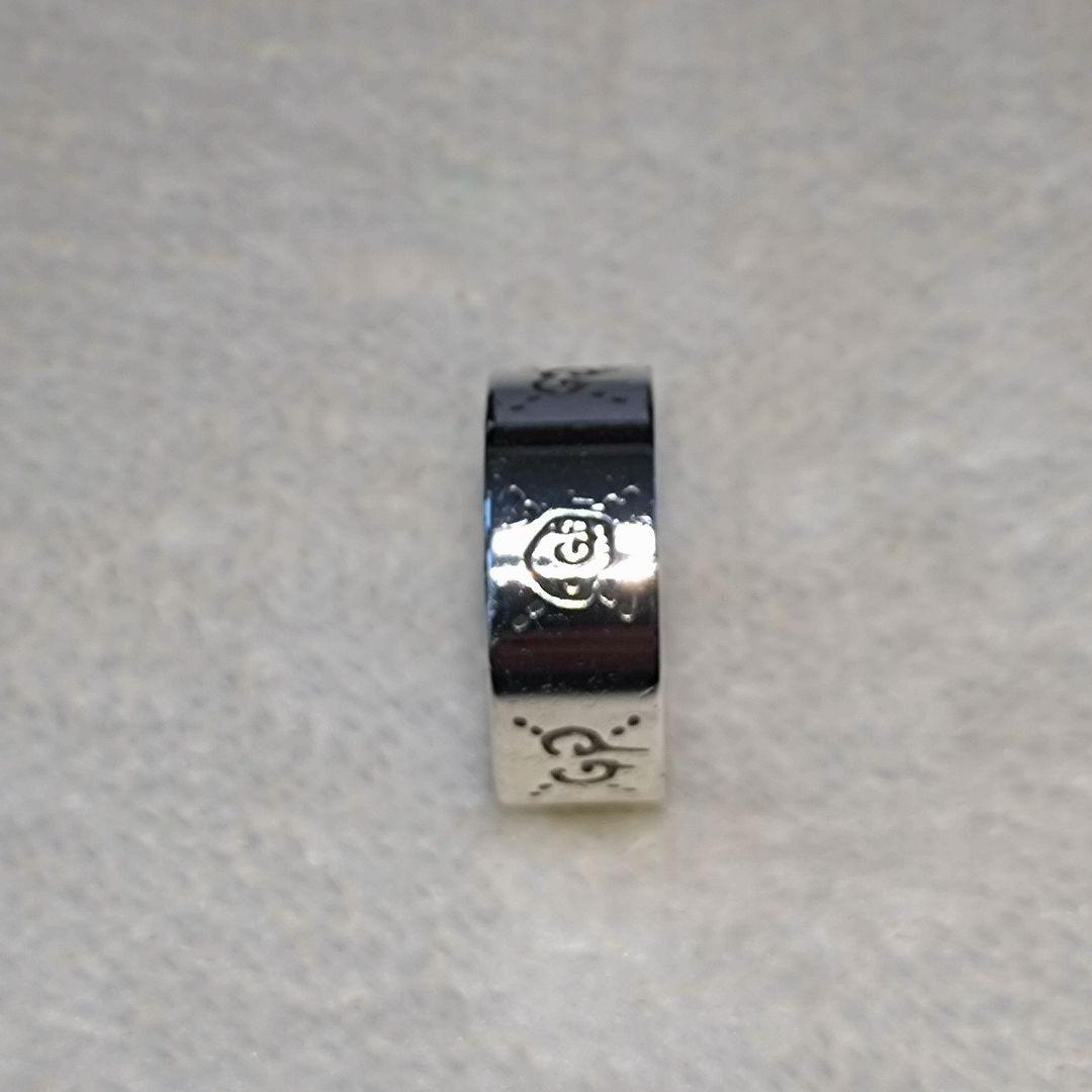 ■GUCCI ゴーストリング　スカル　シルバー925 22号　グッチ　指輪